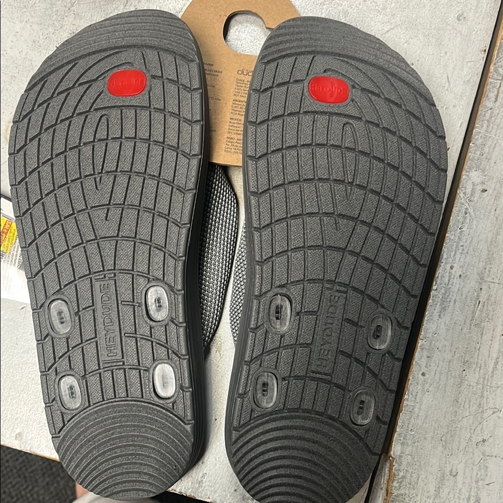 Hey Dude Charcoal Sandals - Picture 2 of 2